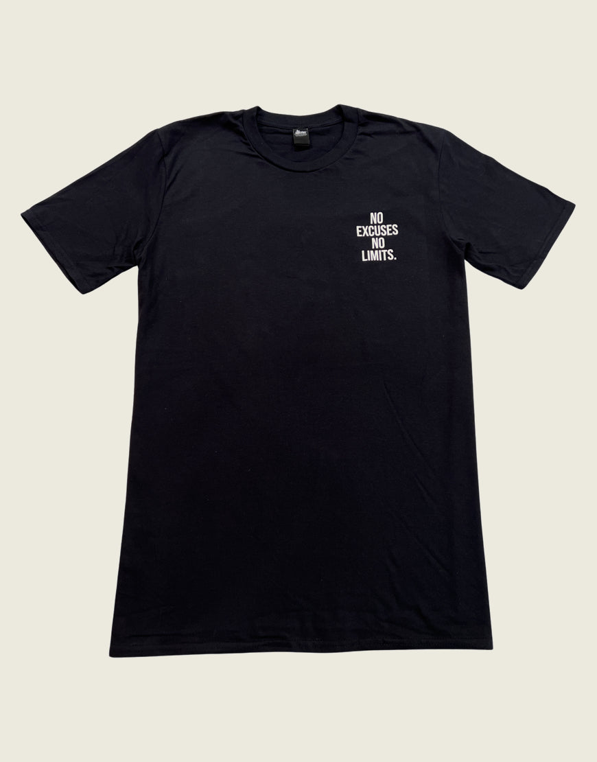 T-Shirt NO EXCUSES, NO LIMITS New Generation - Black - Illabilities